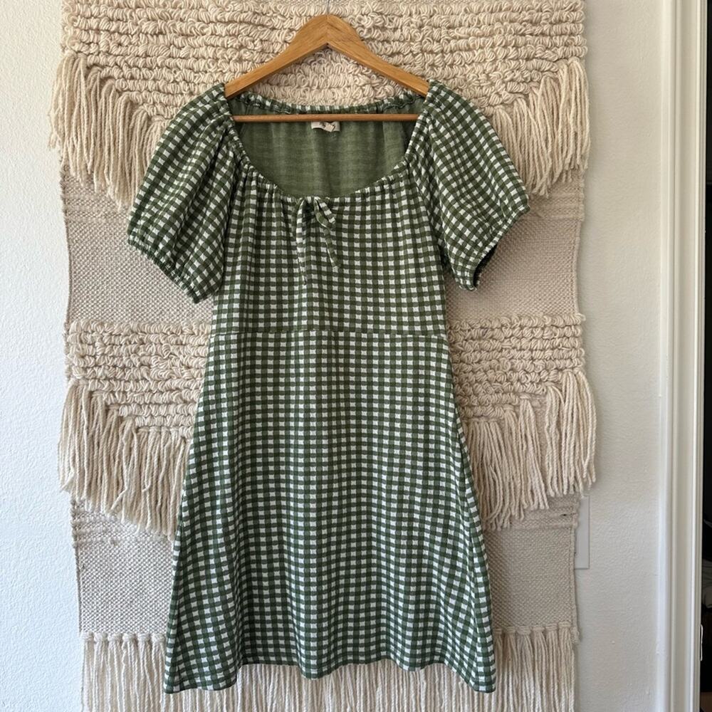 Madewell Jacquard Puff-Sleeve Mini Dress